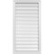 Ekena Millwork Vertical Surface Mount PVC Gable Vent: Functional, w/ 2"W x 2"P Brickmould Sill Frame, 22"W x 42"H GVPVE22X4203SF - alternate 1